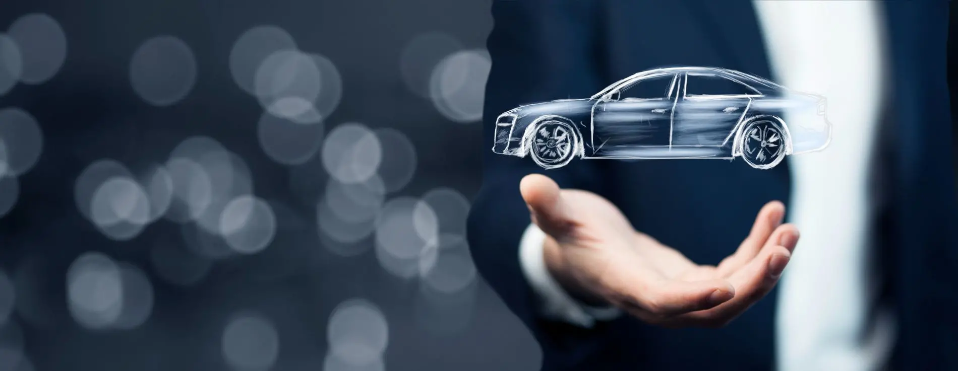 man hand car white background 1